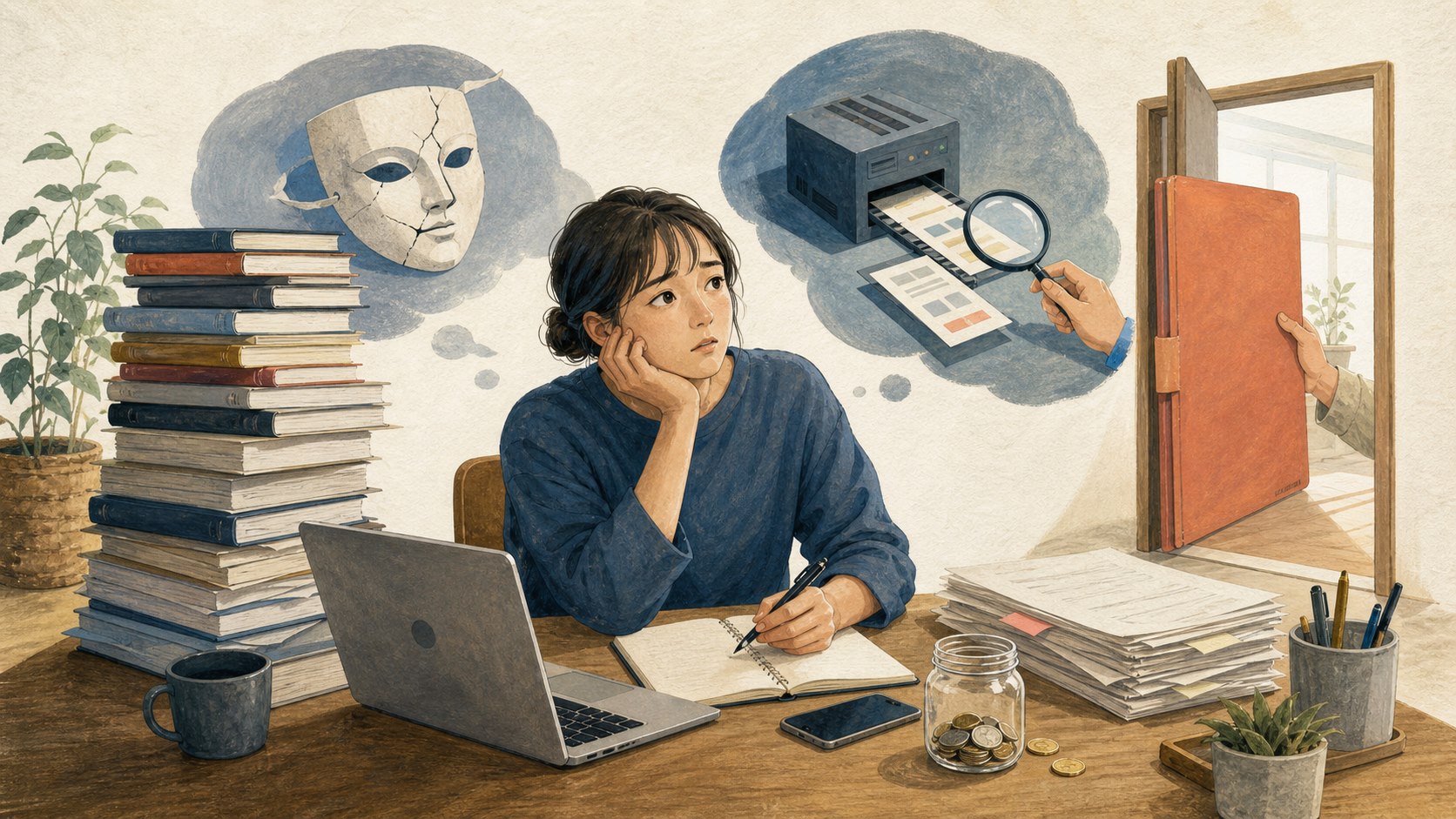Webライター初心者が避けるべき失敗のイラスト